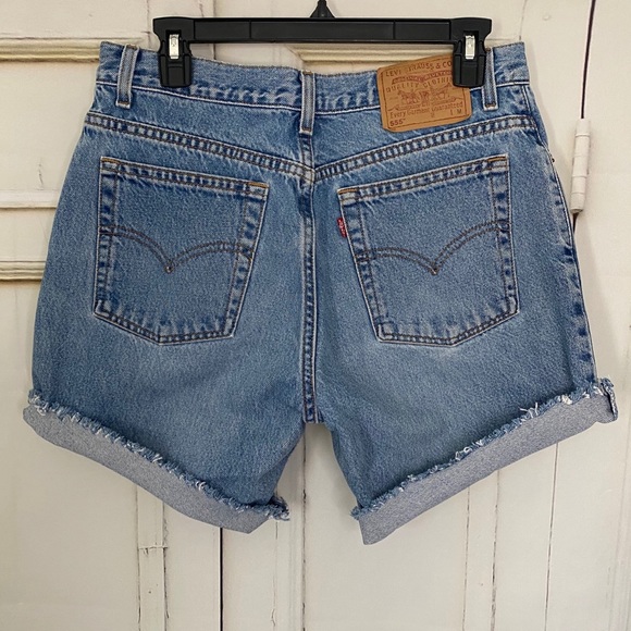 Levi's Pants - Vintage LEVI’S cut off guys low rise shorts 555 13
